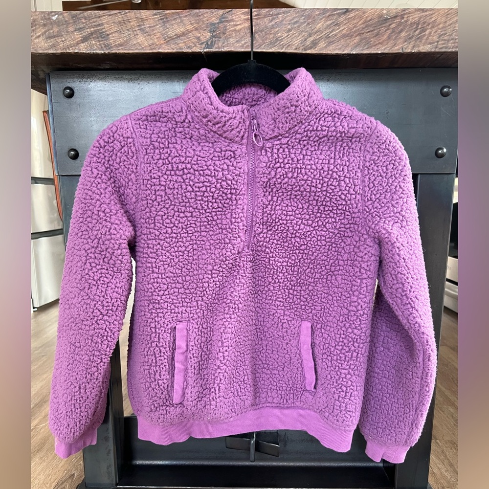 Ideology - sherpa half zip - size xl